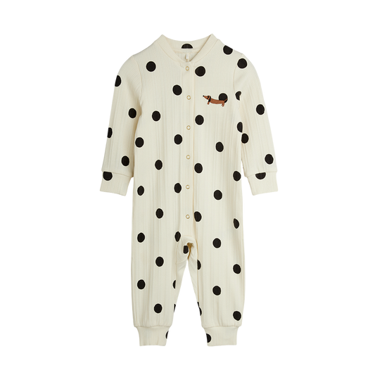 Dots All Over Print Dog Jumpsuit