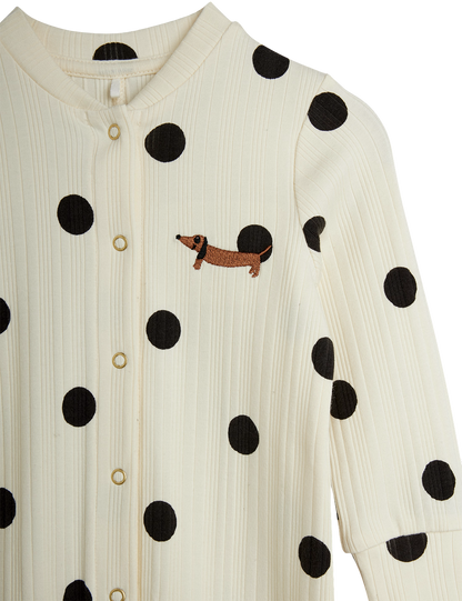 Dots All Over Print Dog Jumpsuit