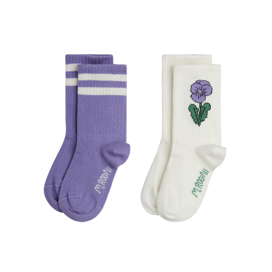 Viola Stripe Socks - Set of 2