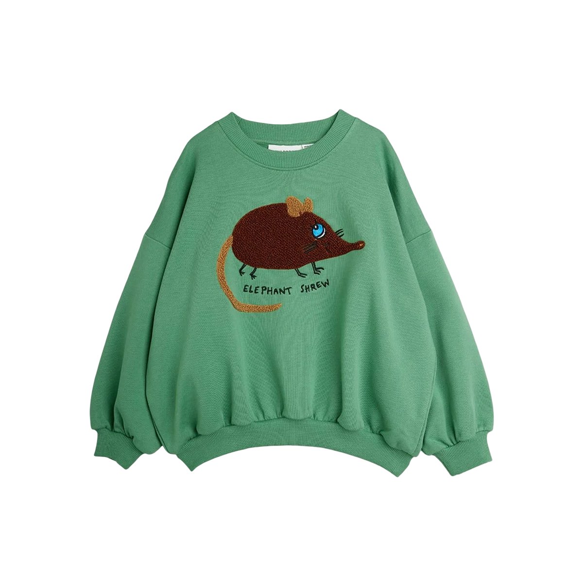 Elephant Shrew Chenille Sweatshirt - Green