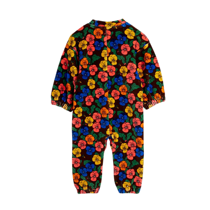 Violas Velour Onesie - Multi
