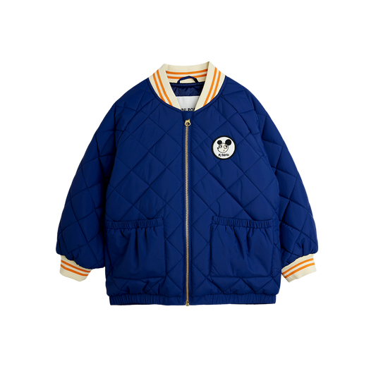 Ritzratz Patch Quilted Puffer - Blue