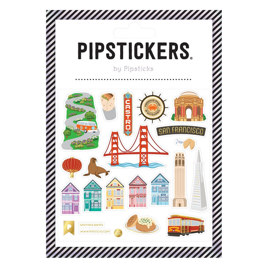 San Fran Sights Stickers