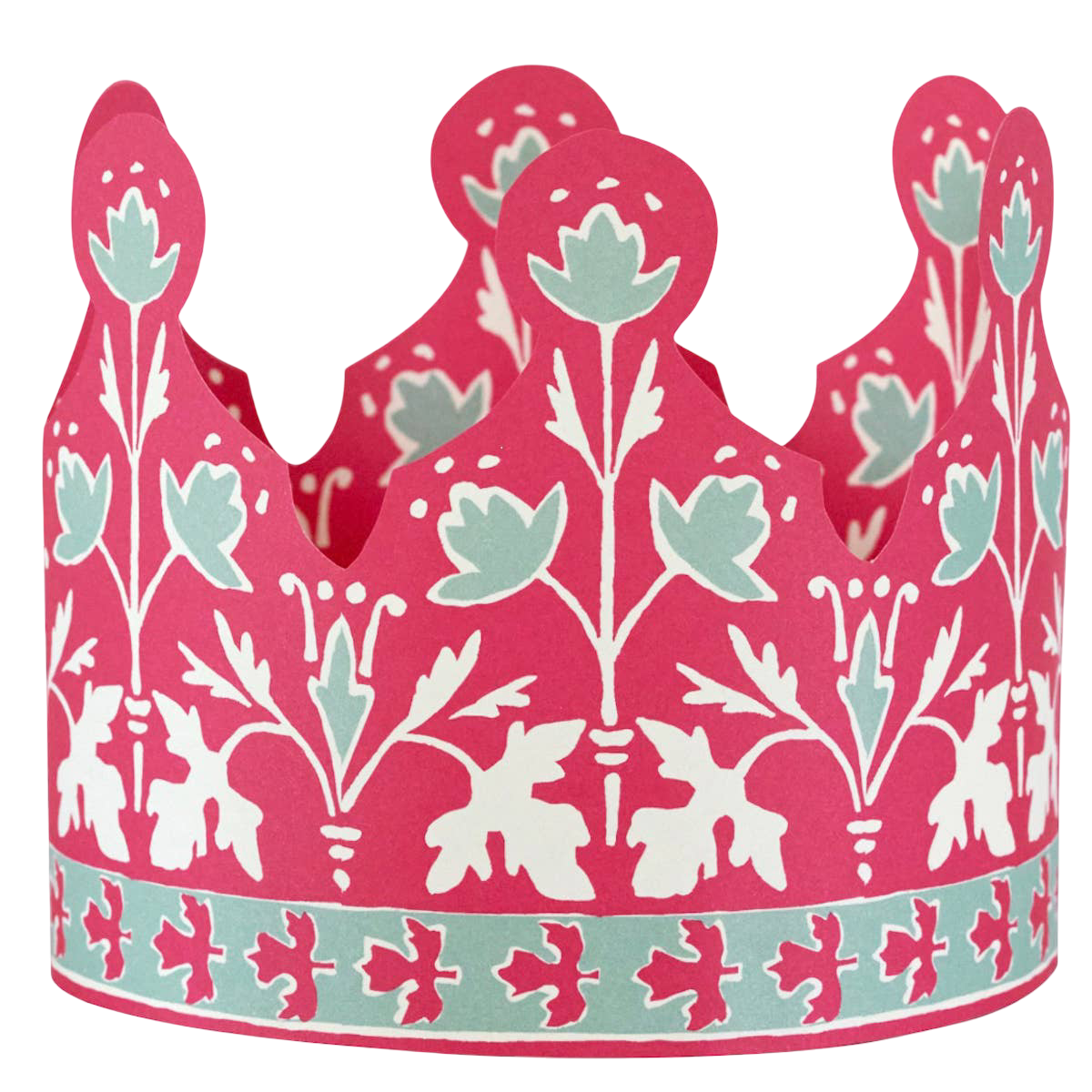 Set of Six Paper Party Coronets