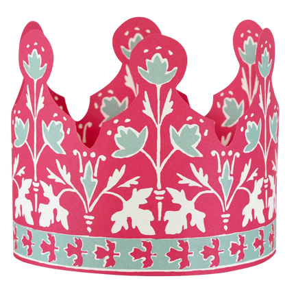 Set of Six Paper Party Coronets