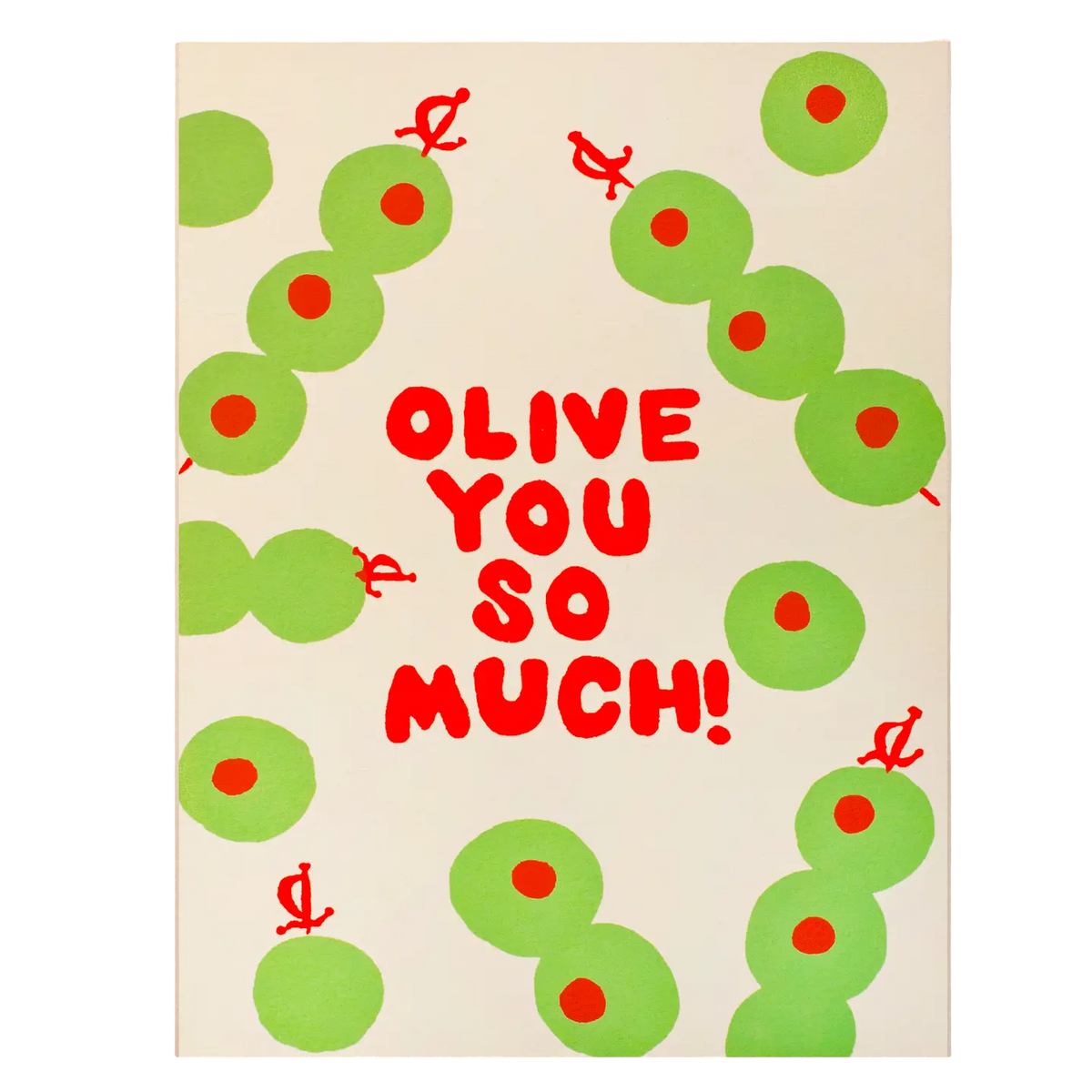 Olive You Card