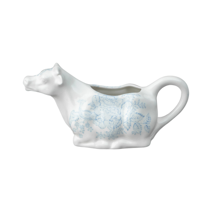 Blue Asiatic Pheasants Cow Creamer Boxed