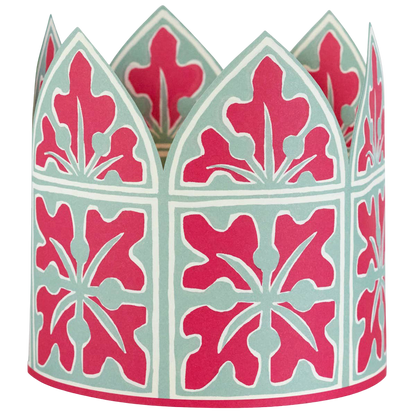 Set of Six Paper Party Coronets