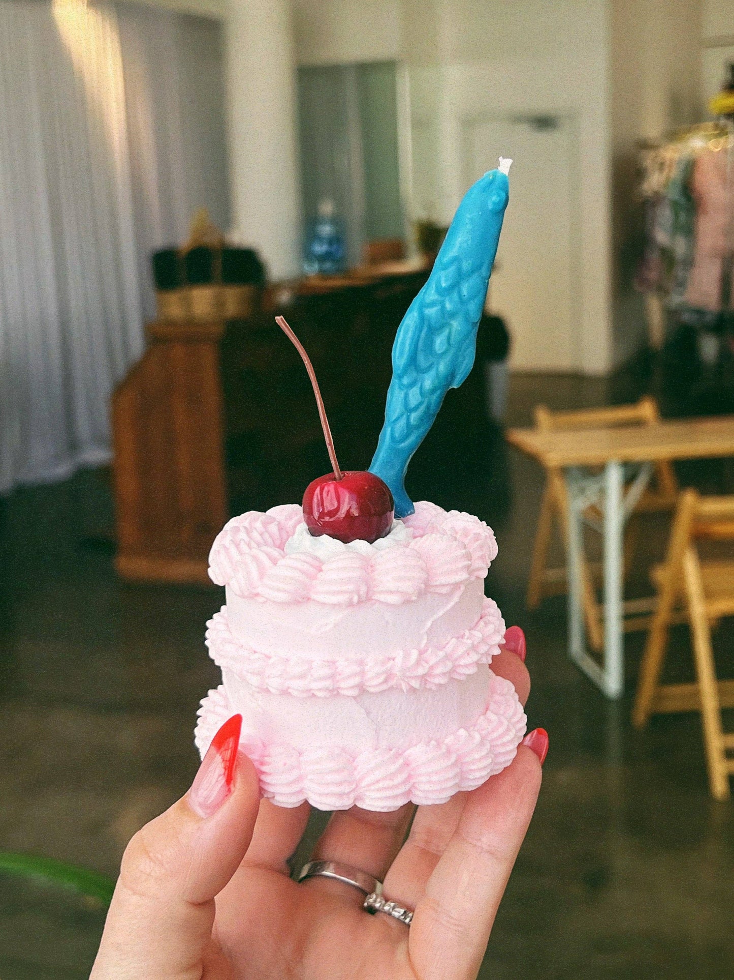 Sardine Birthday Candles - Set of 8