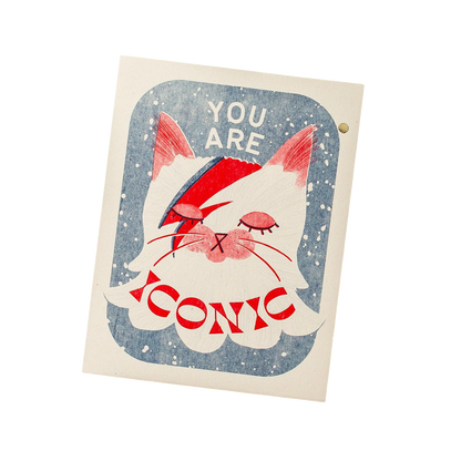 You Are Iconic Risograph Card