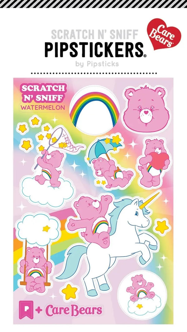 Sending Cheer Bear Scratch 'n Sniff Stickers
