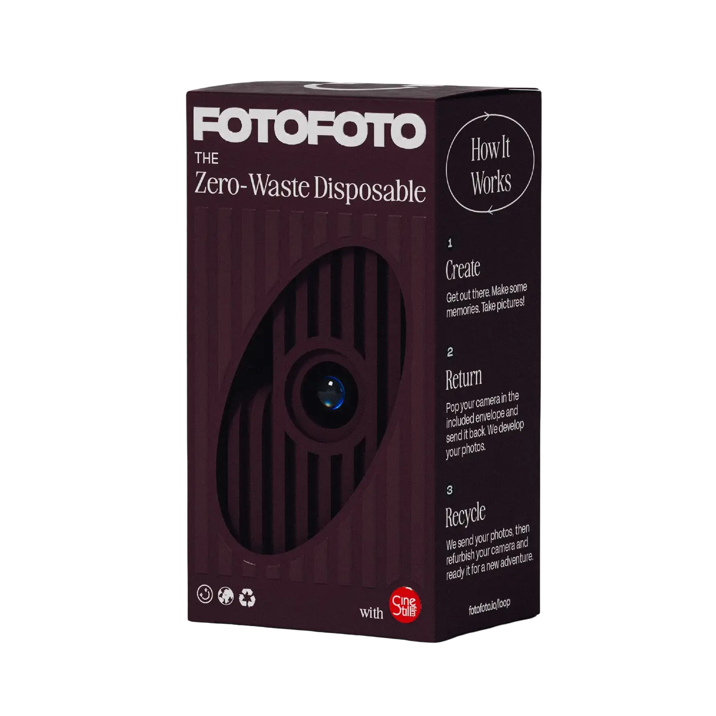 FOTOFOTO Sustainable Disposable Camera