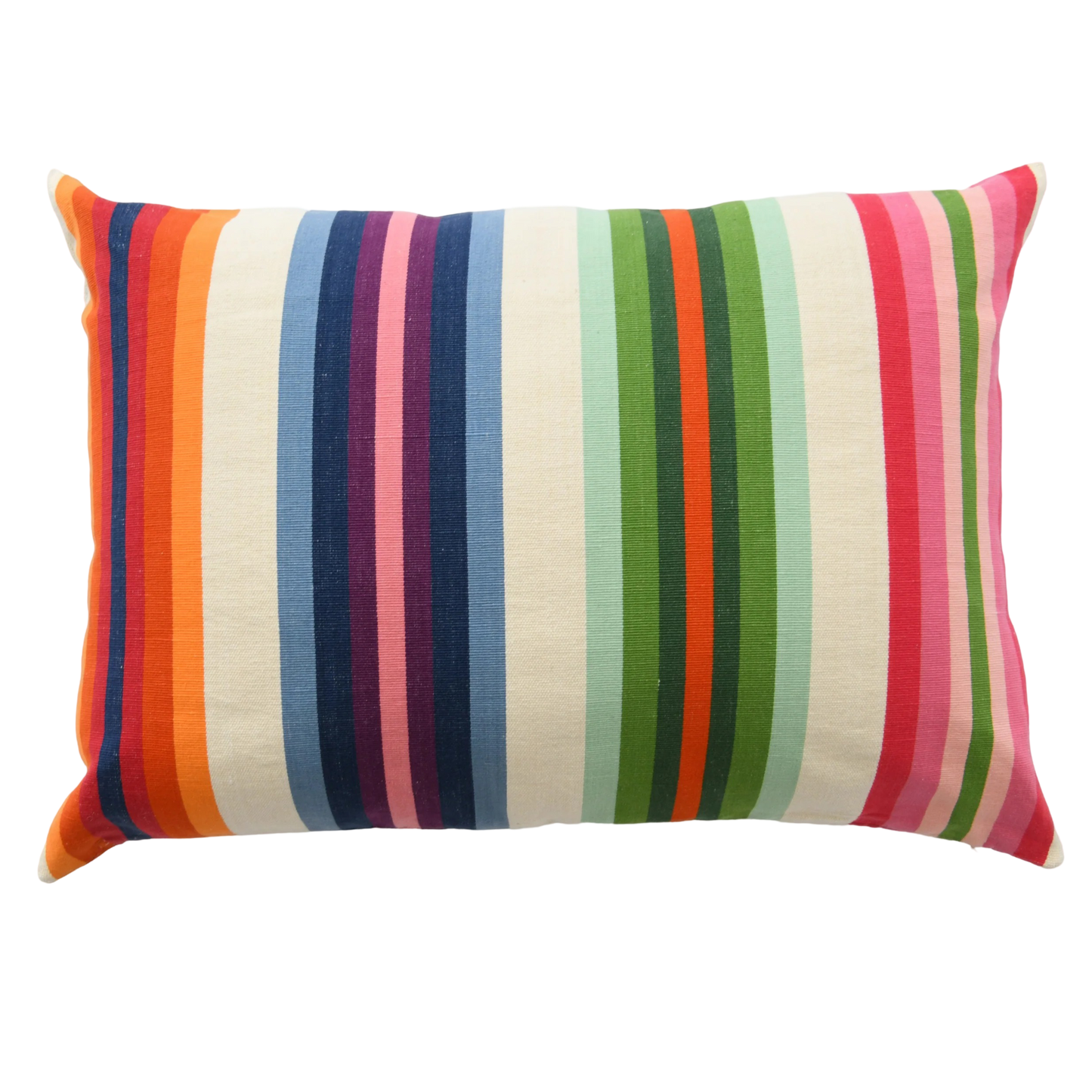 Rainbow Stripe Pillow