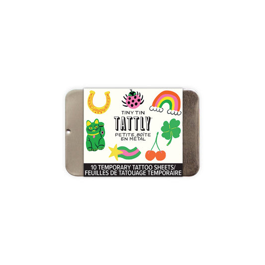 Tin of Tiny Tattoos - Lucky Charms