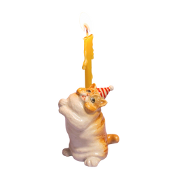 Orange Cat Cake Topper