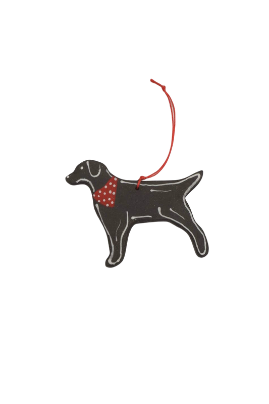 Ceramic Labrador Ornament