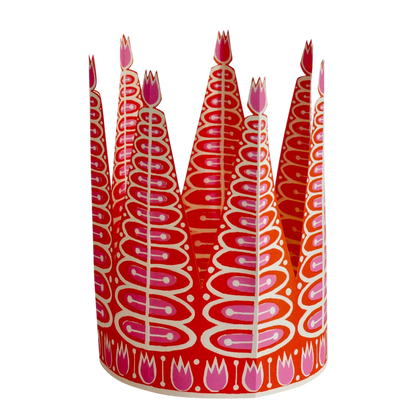Set of Six Fabulous Paper Party Crowns