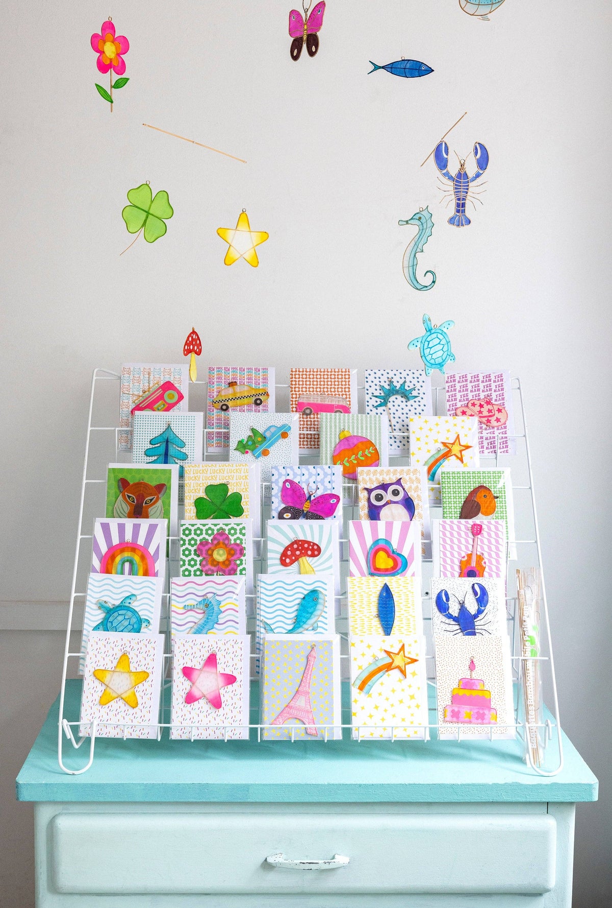 Happy Birthday Cake Ornament Card