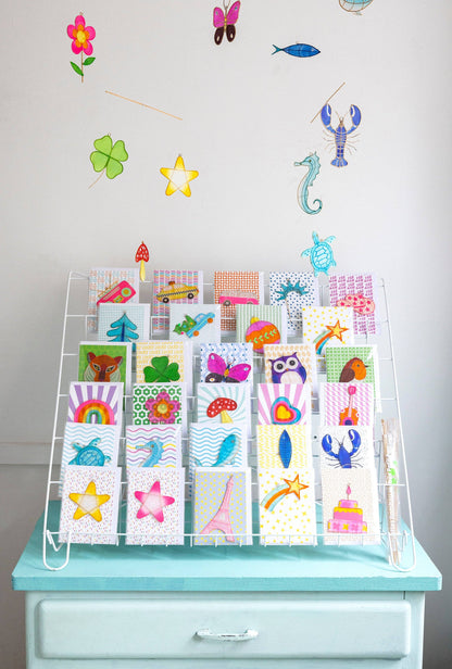 Happy Birthday Cake Ornament Card