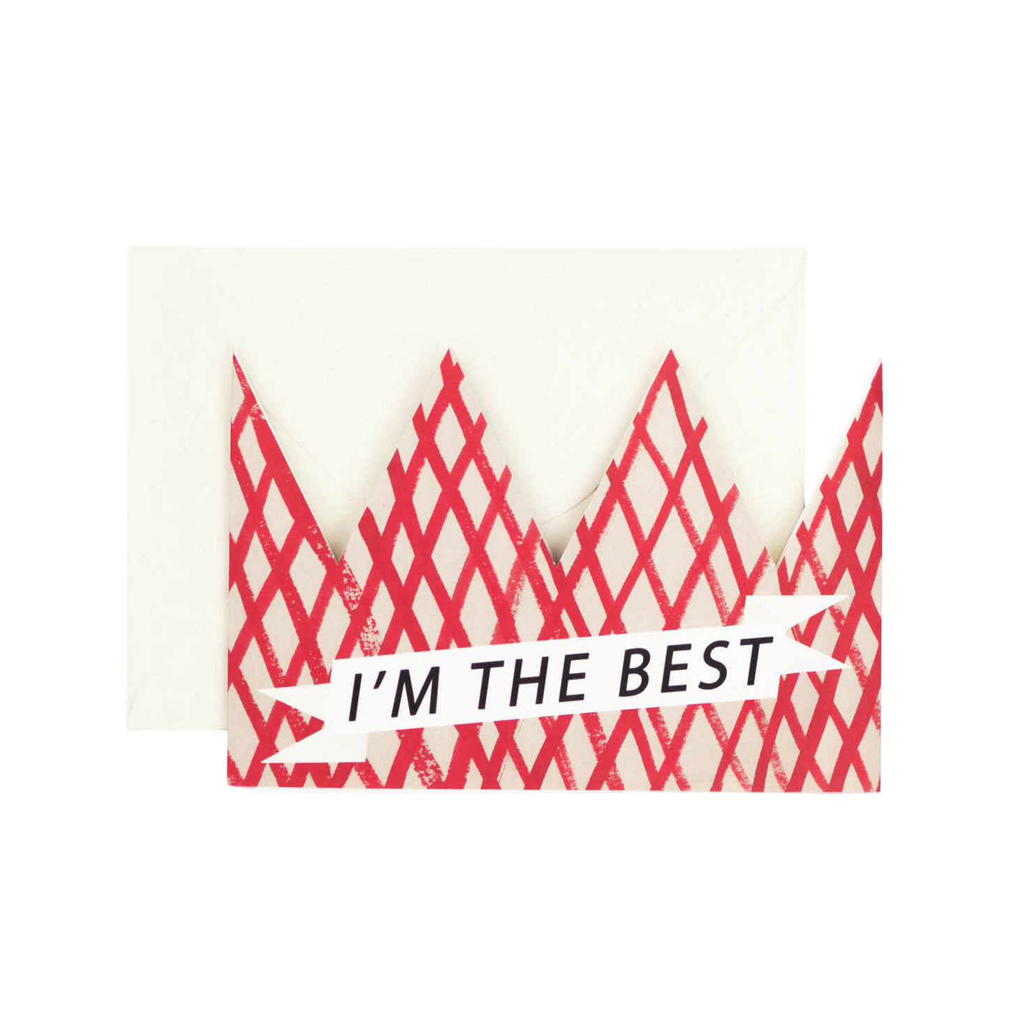 I'm The Best Party Hat Card