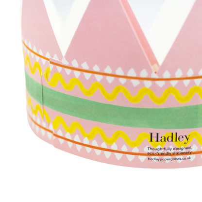 Birthday Queen Party Hat Card