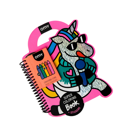 Coloring & Sticker Book - Unicorn