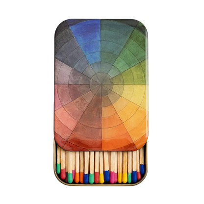Matches in Tin - Colour Wheel
