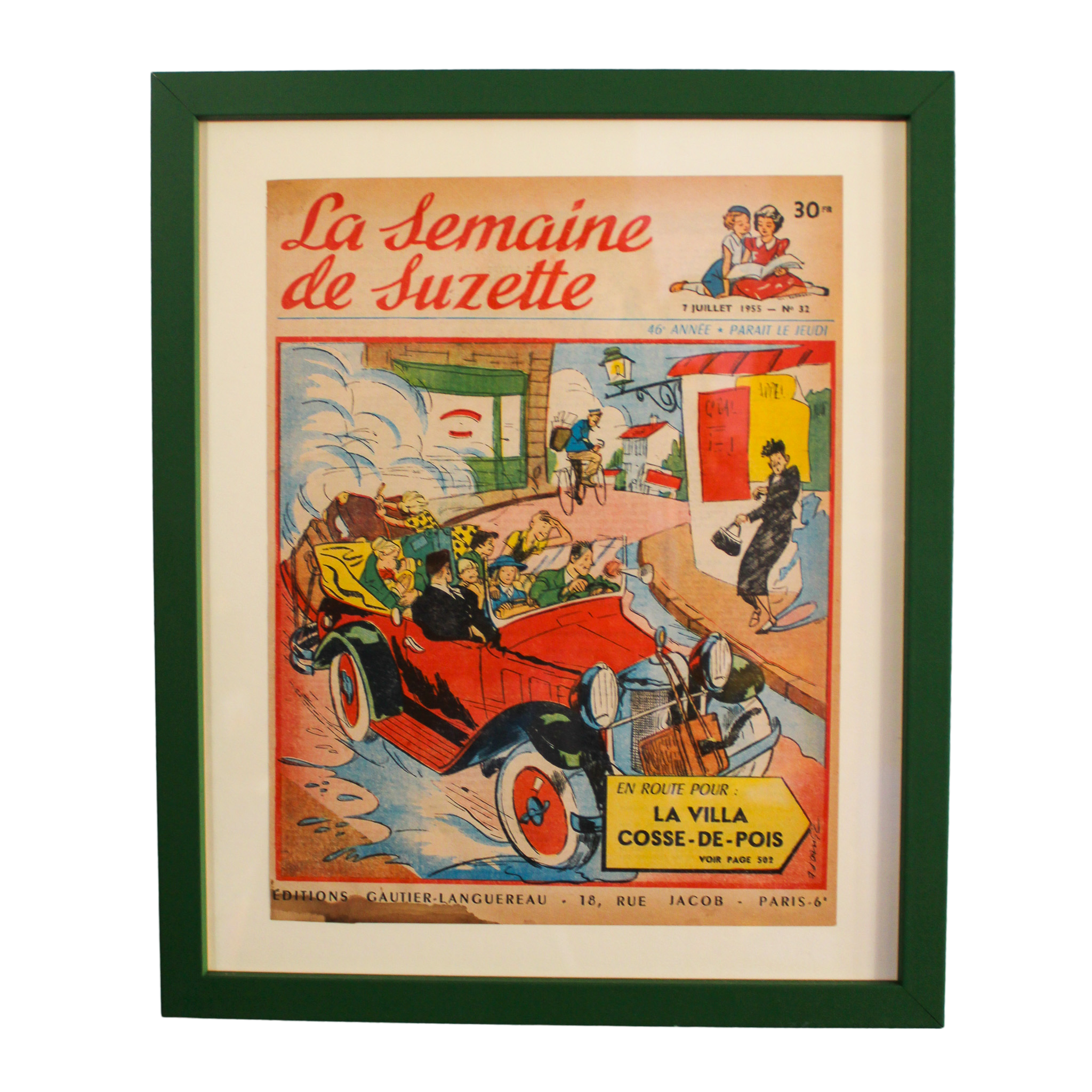 限定価格セール！ LA SEMAINE 3冊 フランス古い女の子向けの新聞