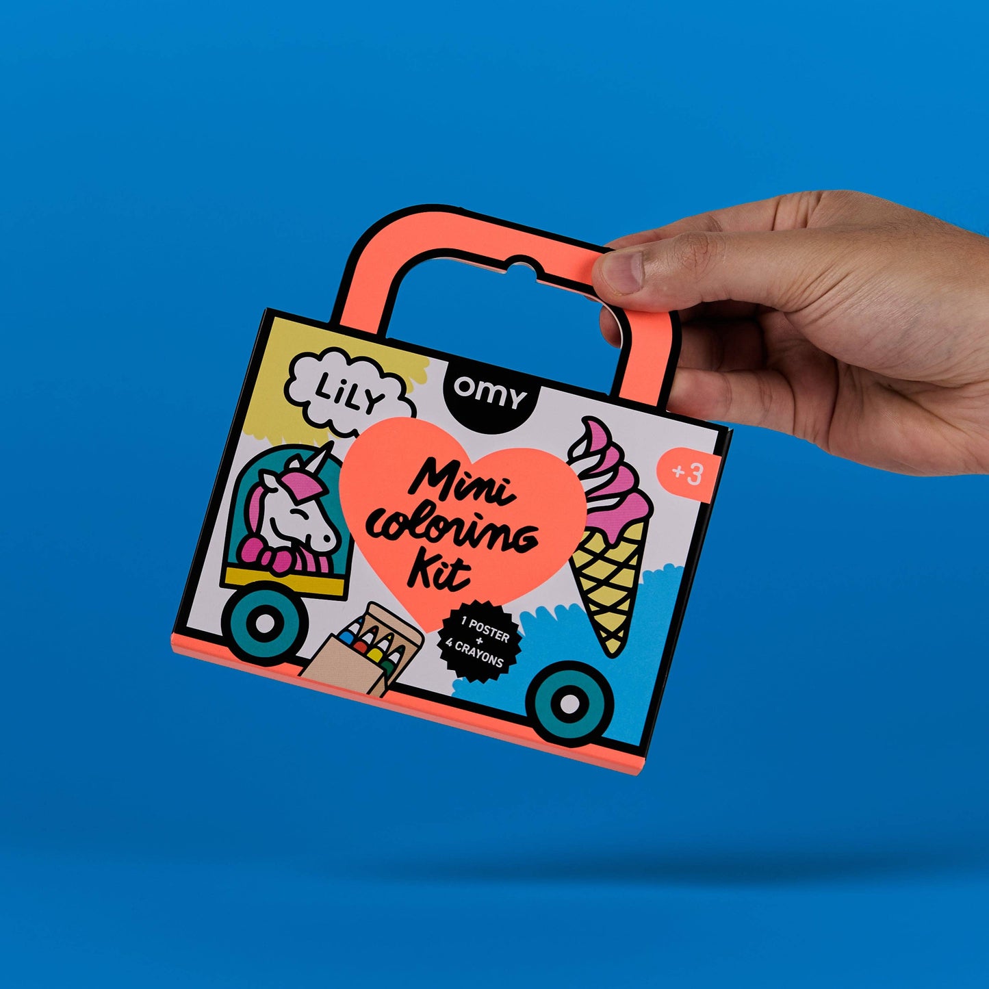 Mini Coloring Book Kit - Unicorn
