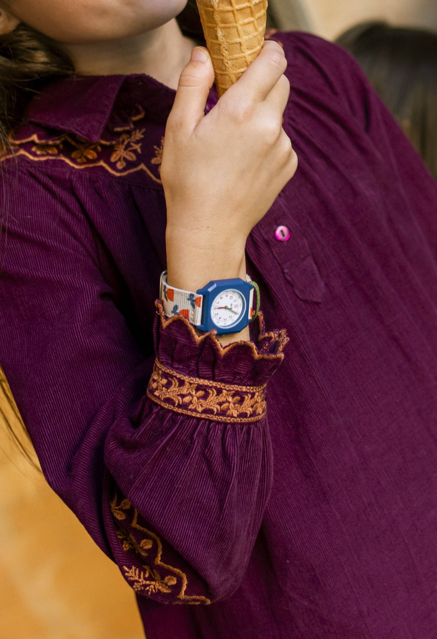 Kyomo x Taxi Brousse Watch - Mini Flowers