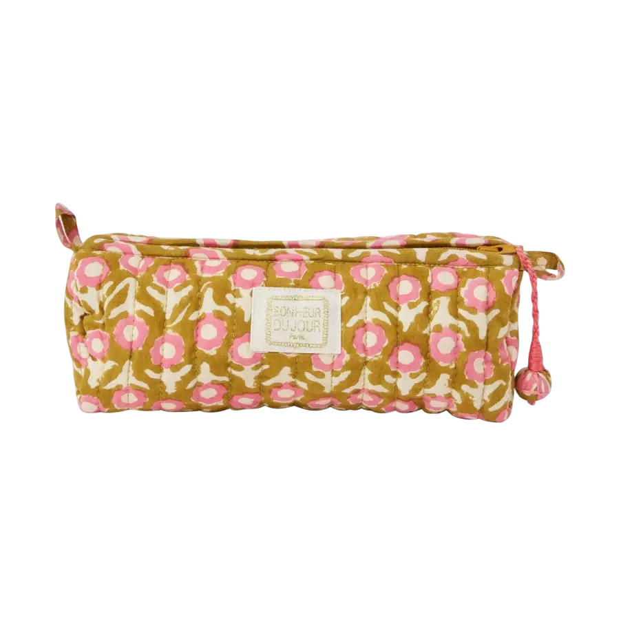 Block Print Pencil Case