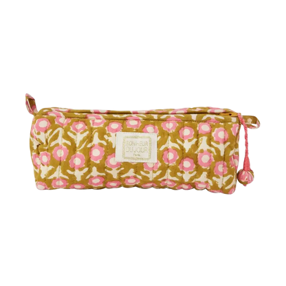 Block Print Pencil Case