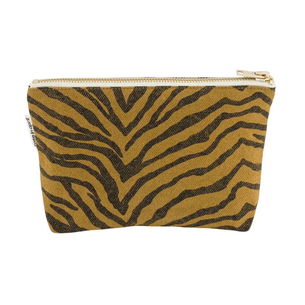 Small Cosmetic Pouch - Zebra
