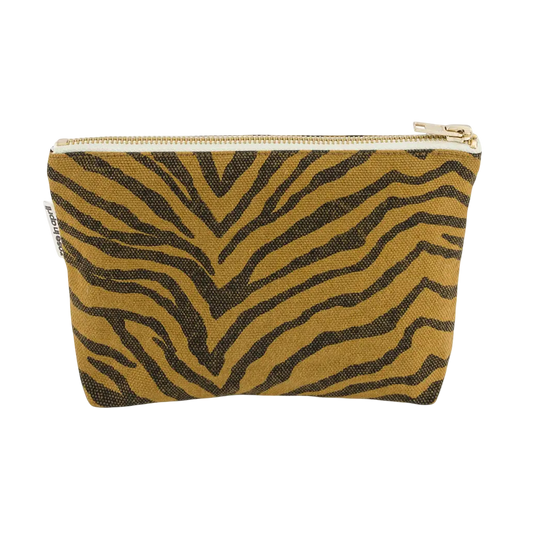 Small Cosmetic Pouch - Zebra