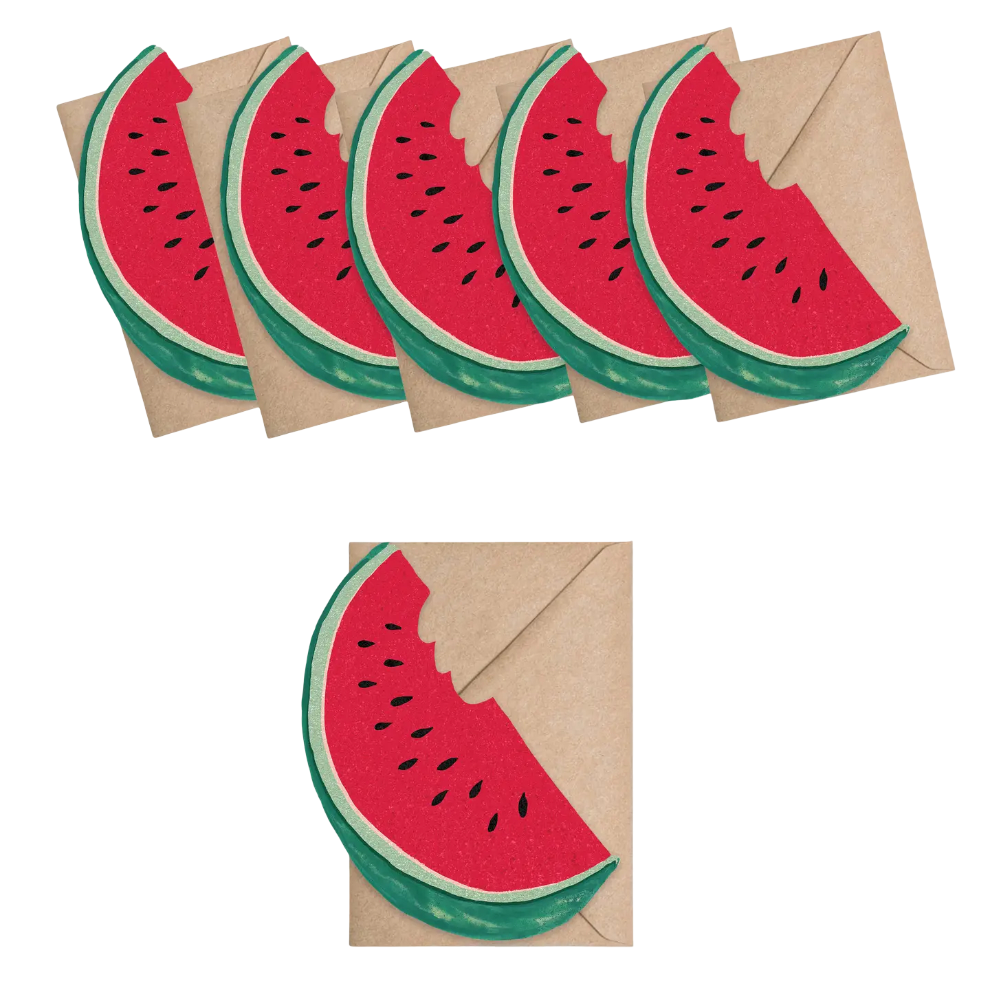 Watermelon Mini Cards - Set of 6