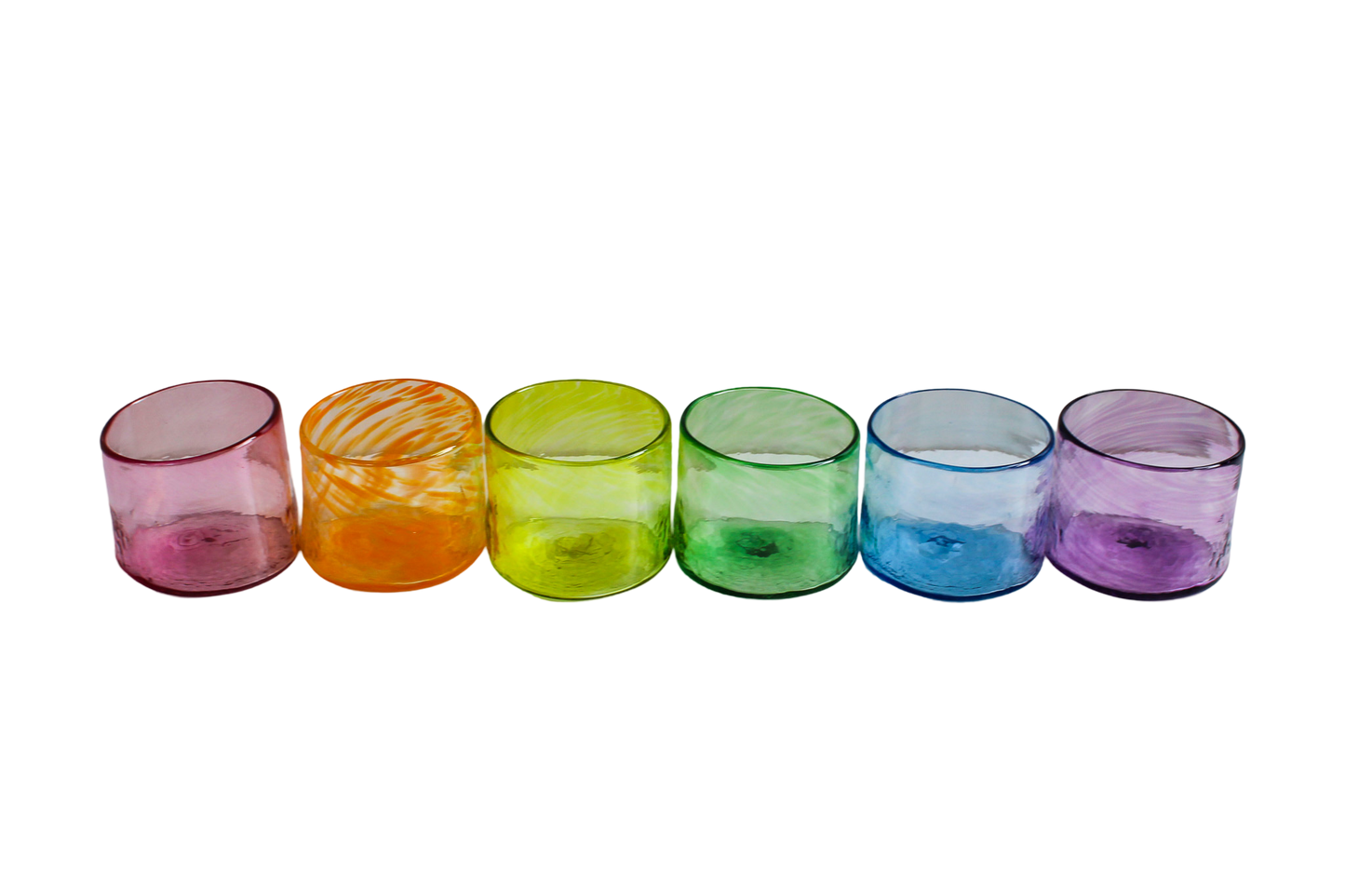 Rainbow Paradise Short Tumblers - Set of 6