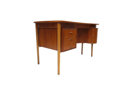 Mid Century Teak Writing Desk Designed by Kai Kristiansen