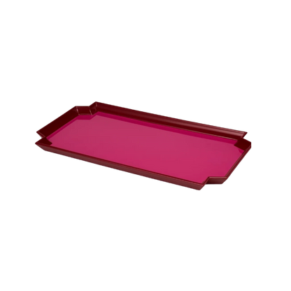 Jean Tray - Bordeaux Red/Fuchsia Pink