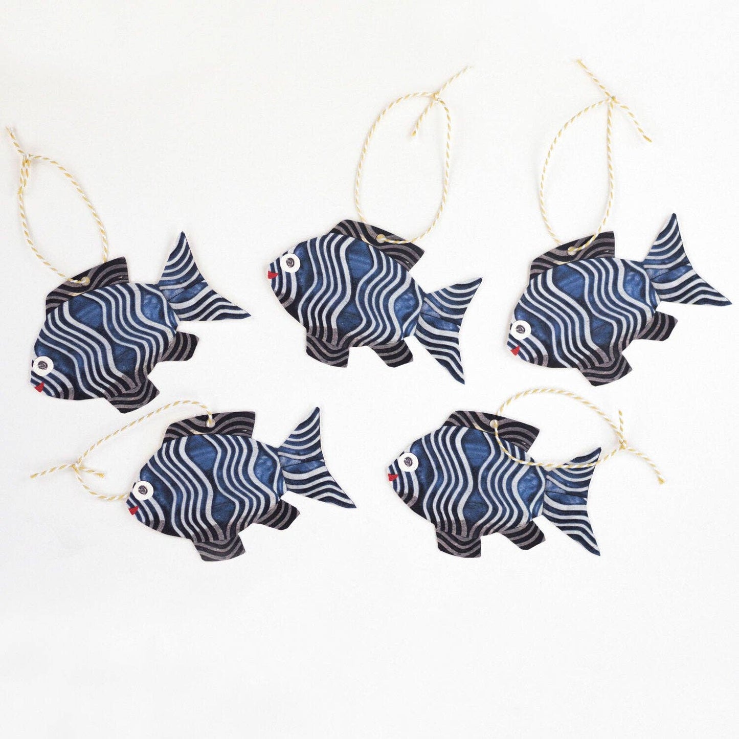 Fish Gift Tags - Set of 5