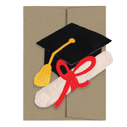 Happy Graduation Die Cut Card