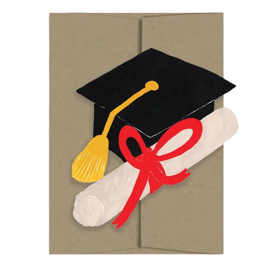 Happy Graduation Die Cut Card