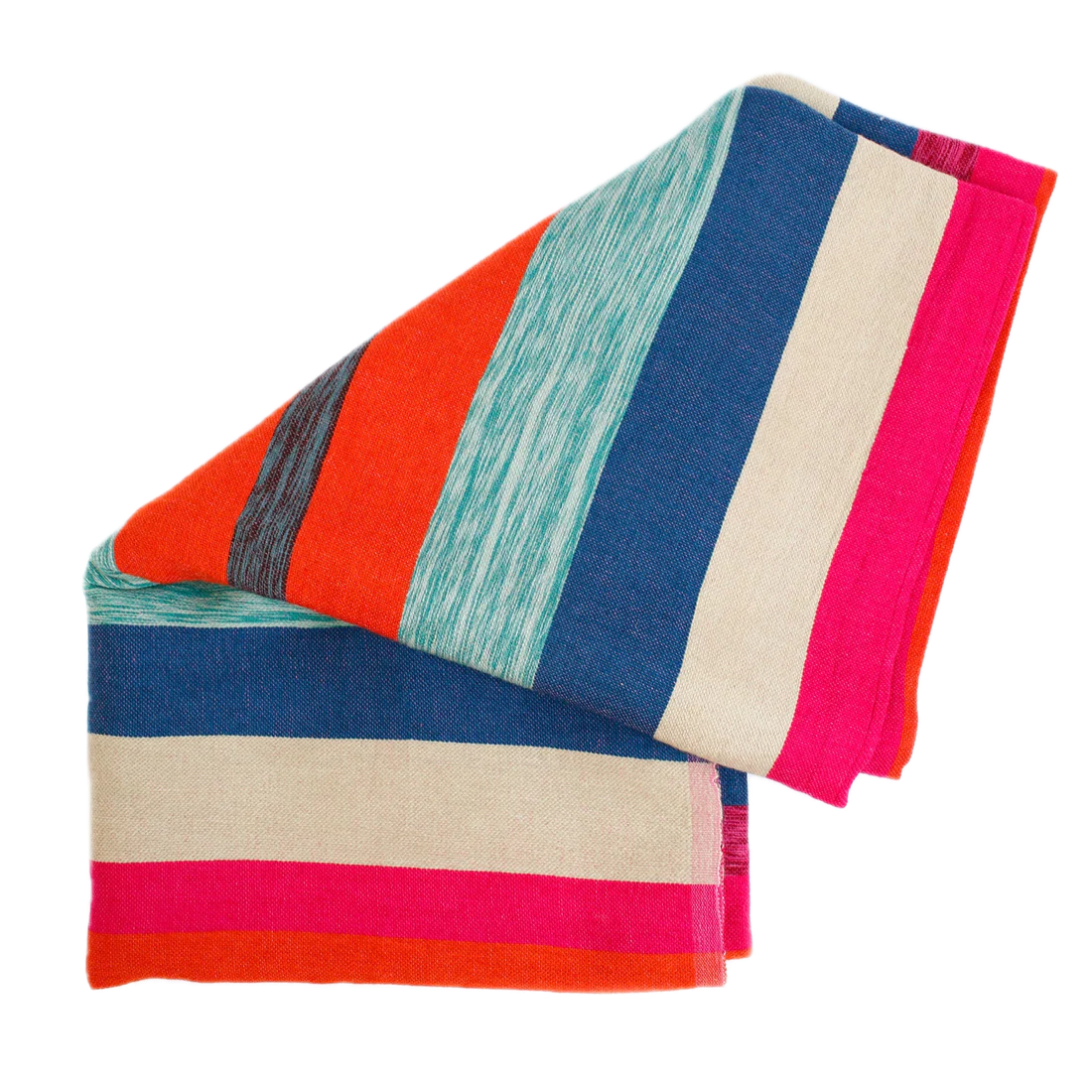 Desert Shawl - Indigo Stripe
