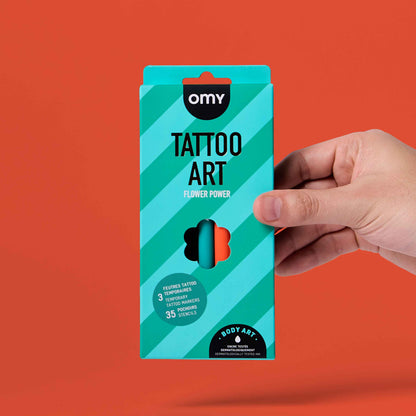 Temporary Tattoo Art Kit - Flower Power