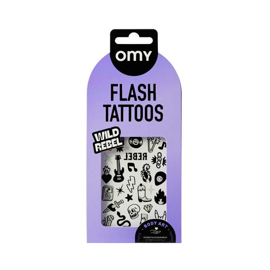 Flash Temporary Tattoos - Rock Club