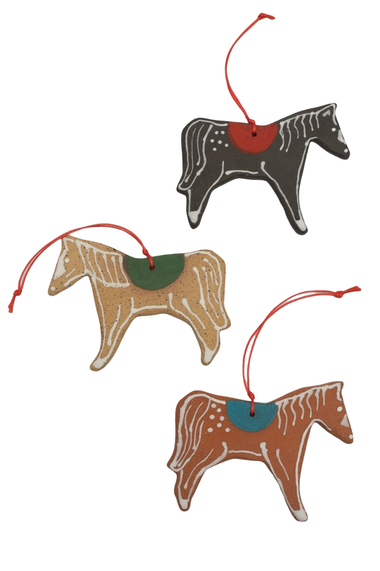 Ceramic Horse Ornament