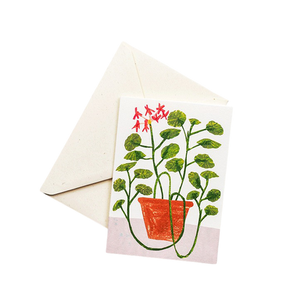 Scented Geranium Card