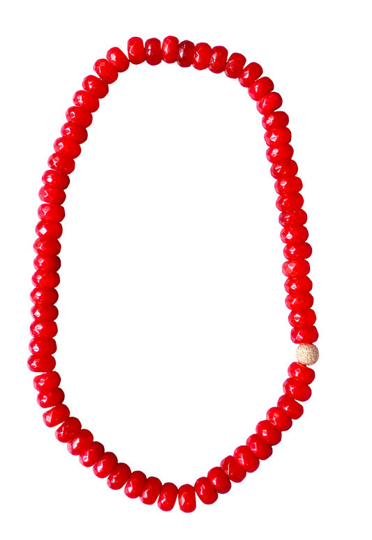 Red Monochrome Necklace
