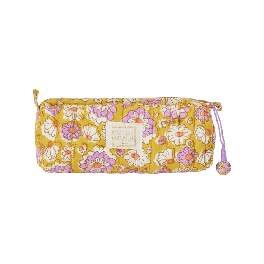 Block Print Pencil Case