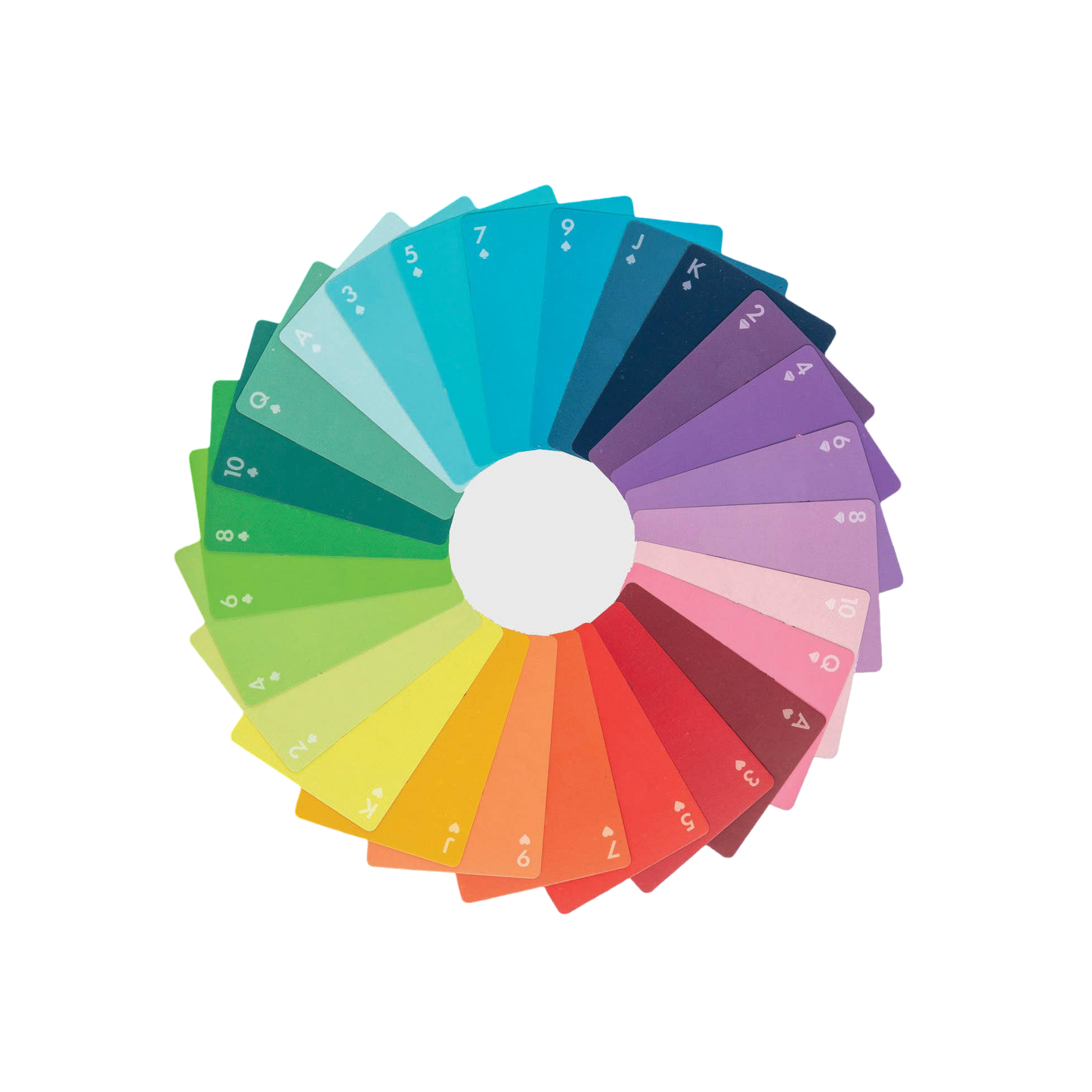 Gradient Playing Cards