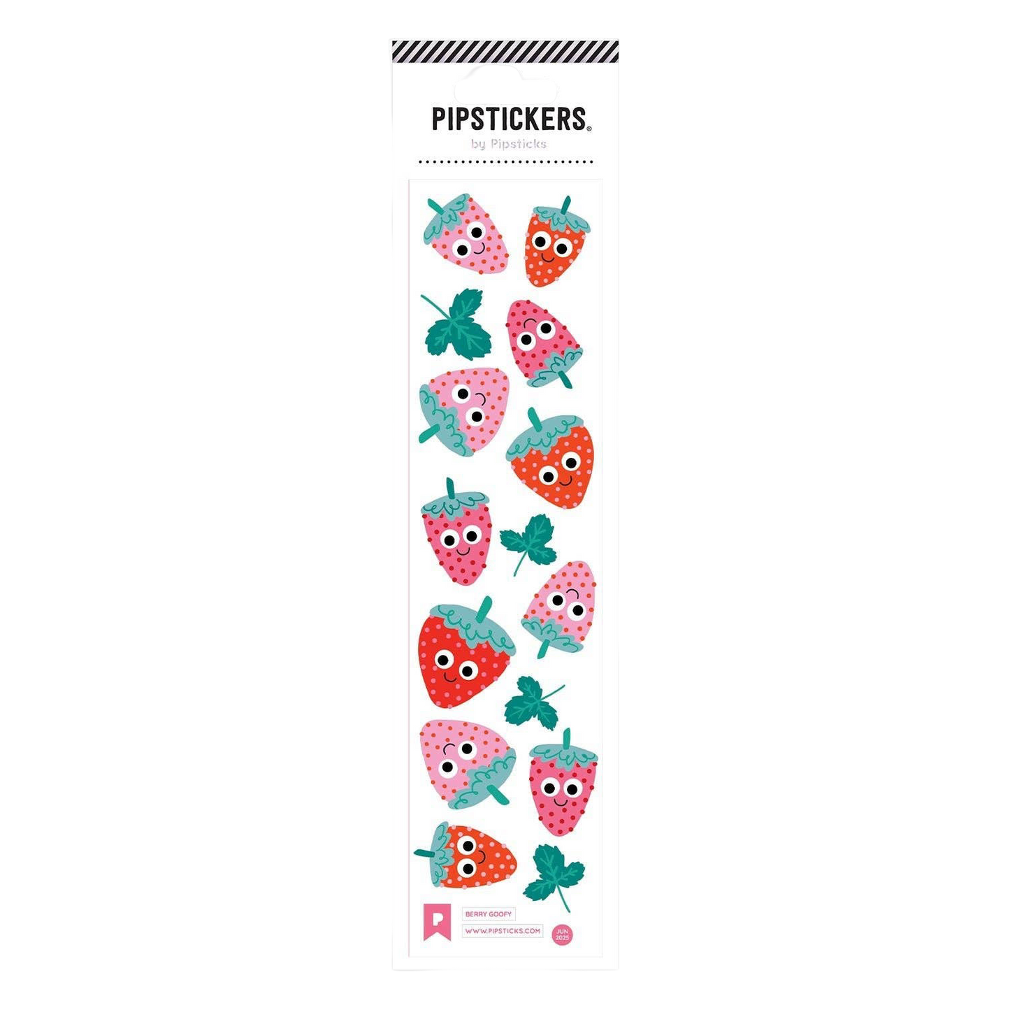 Googly Eyed Berry Goofy Stickers
